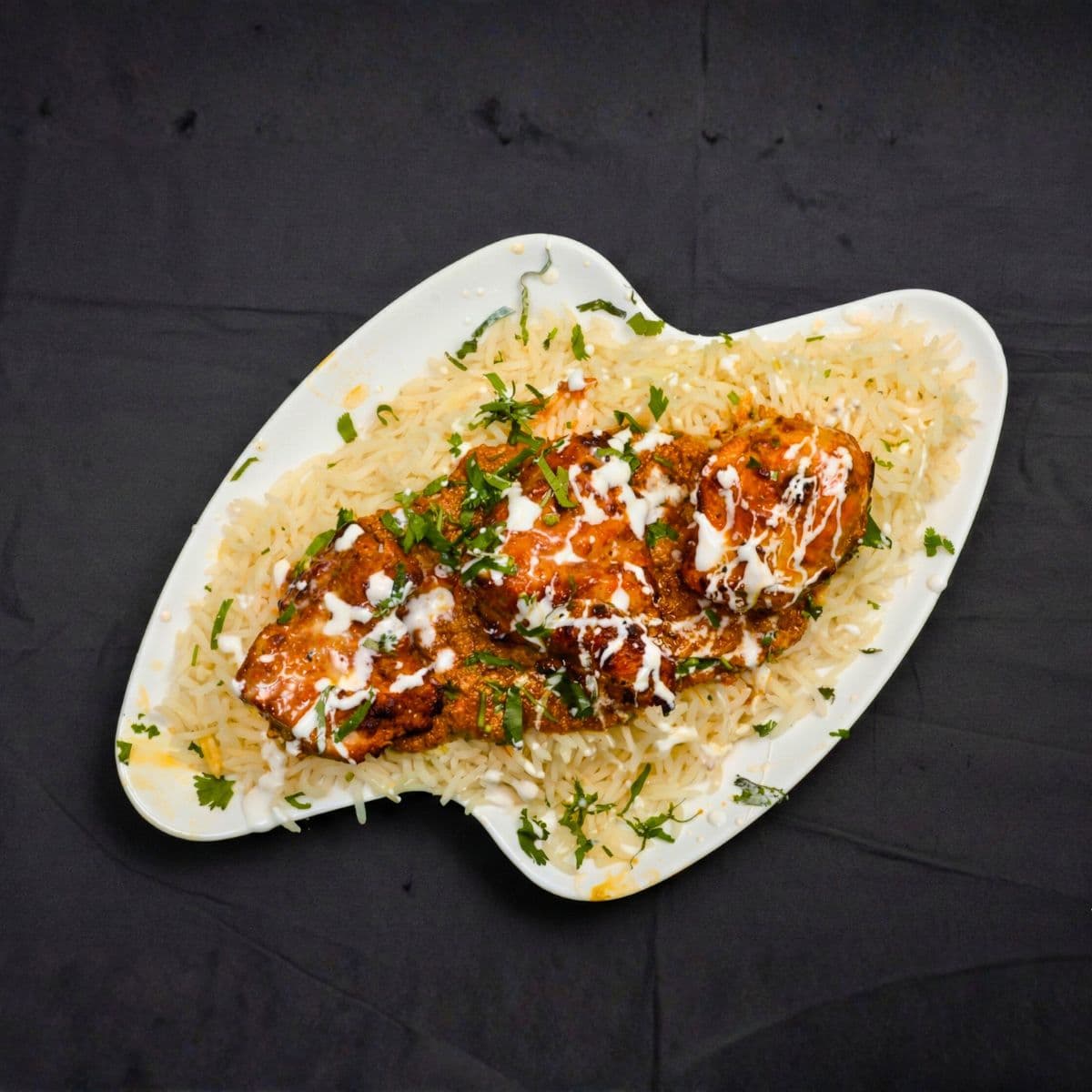 CHICKEN BOTI CHAWAL
