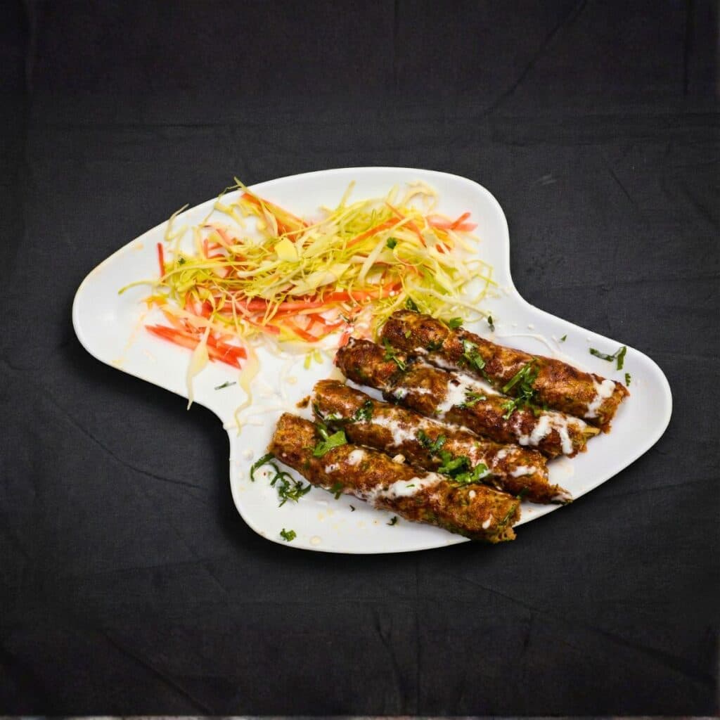 Chicken Seekh Kabaab (4 Piece)